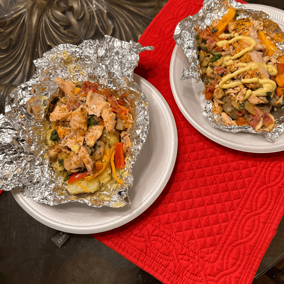 Loaded Smashed Potato